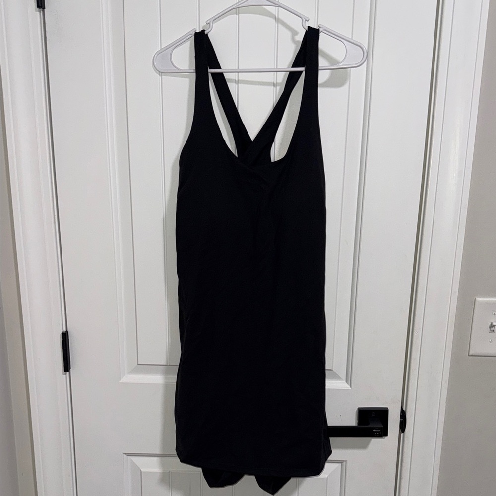 Avia Black Cross Back Dress